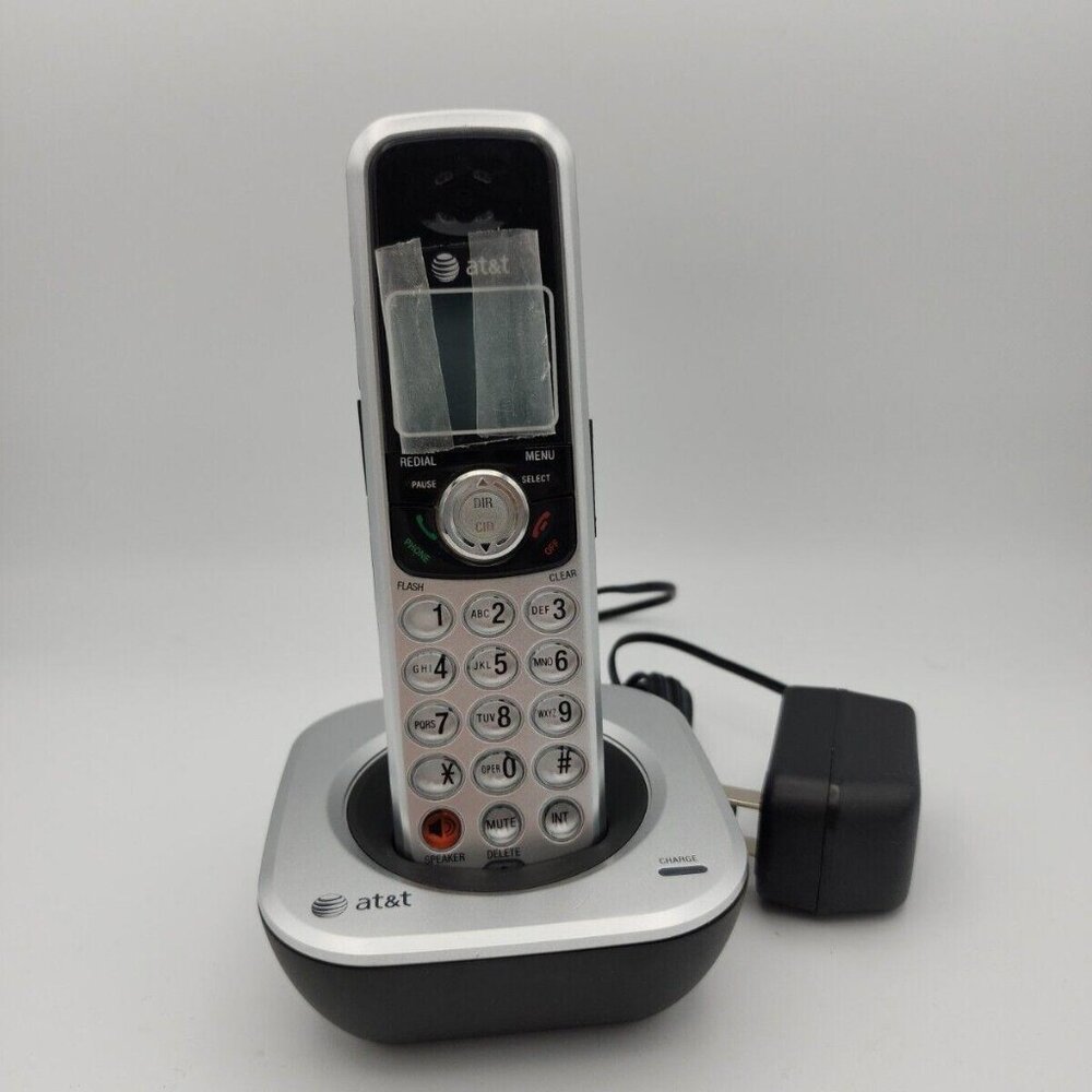 AT&T Cordless Wireless Phone Replacement Handset Only  With Charging Base